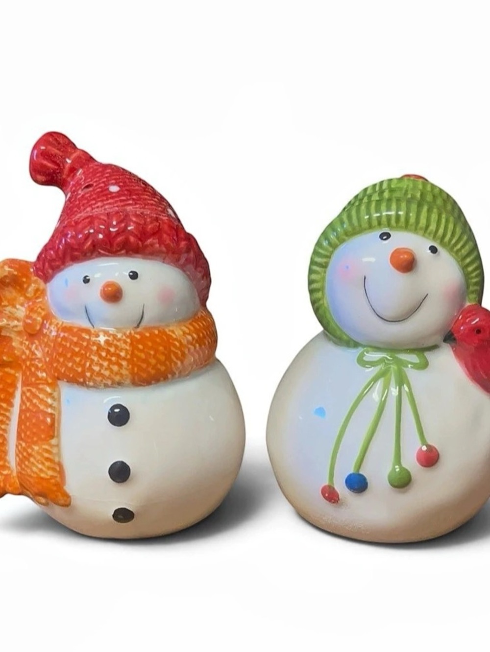 Snowman Salt and Pepper Shakers set/2